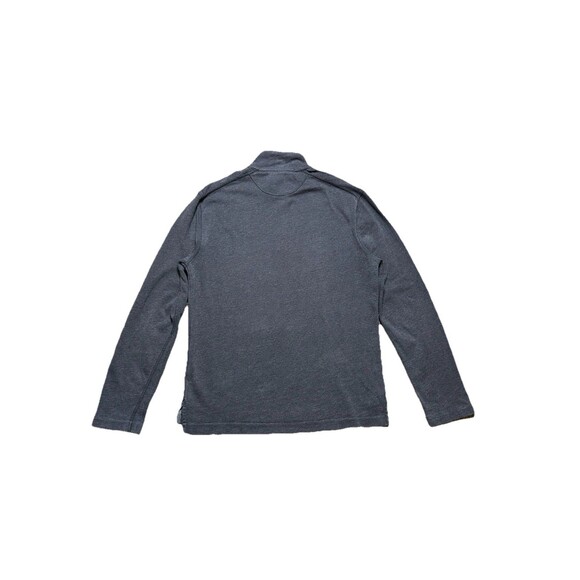 J. Crew Quarter Zip Sweater Men’s Small Sueded Jersey Cotton Pullover Top - Picture 2 of 6